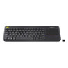 Teclado Logitech K400 PLUS inalámbrico con touchpad
