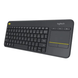 Teclado Logitech K400 PLUS inalámbrico con touchpad